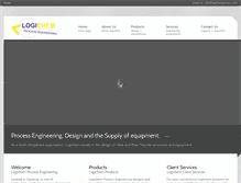 Tablet Screenshot of logichemprocess.com